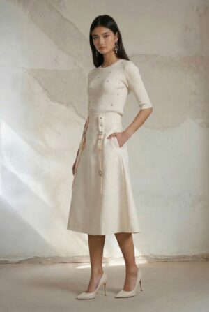 חצאית אבזמים