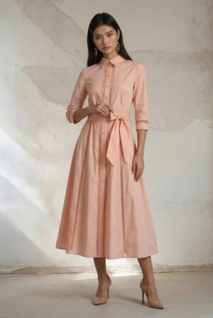 שמלת אז'ור אפרסק